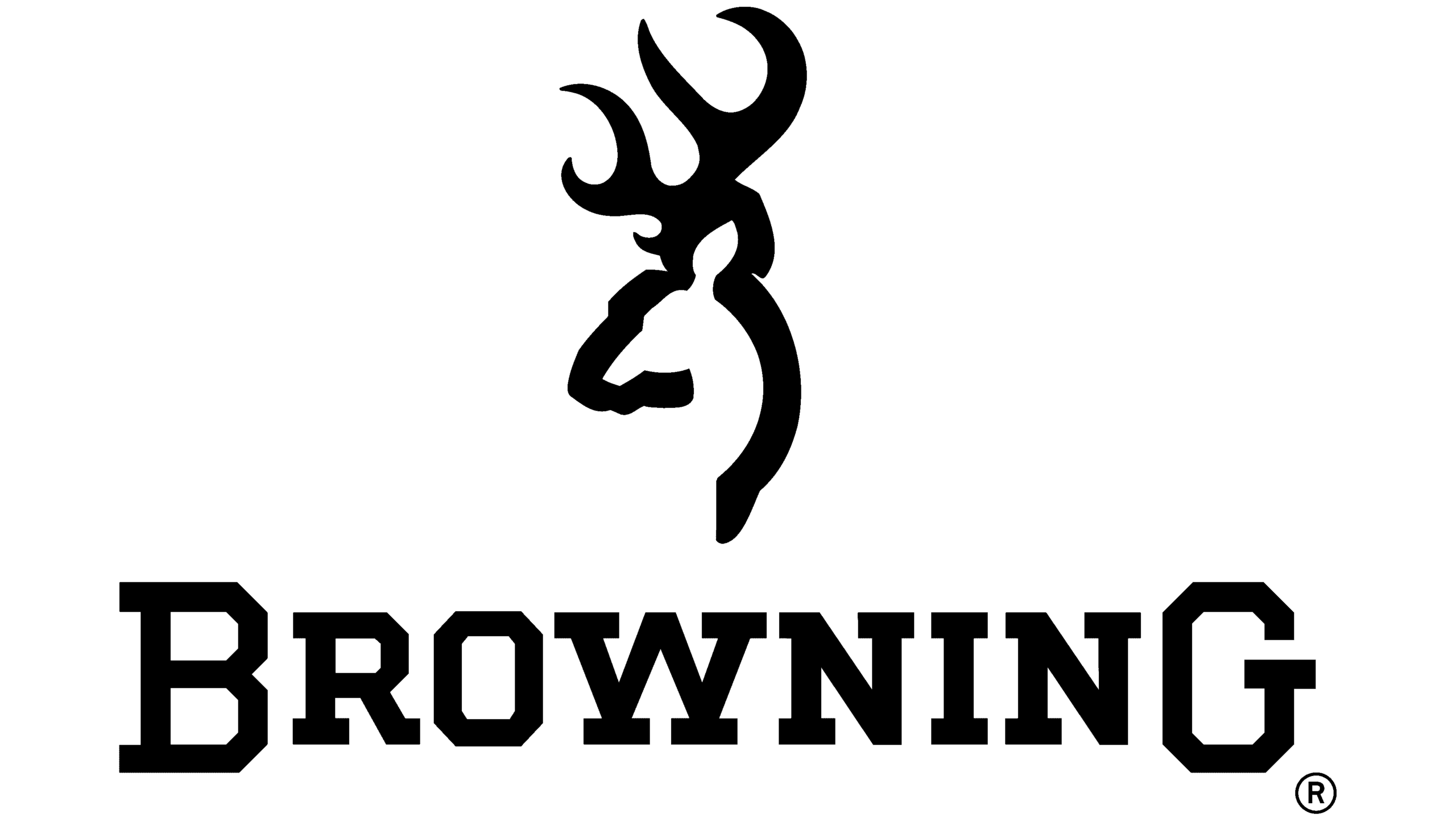 Browning logo with deer outline